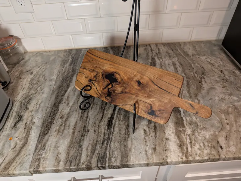 Hickory & Epoxy Charcuterie Board