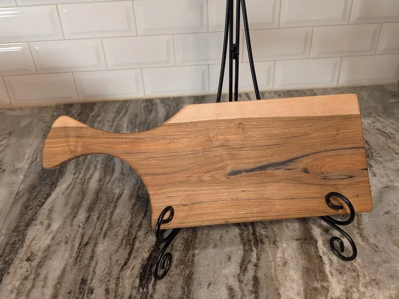 Hickory & Epoxy Charcuterie Board