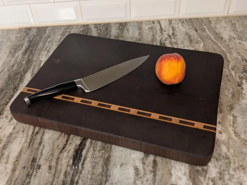 Walnut with Stripe